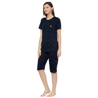 Mack Jonney Blue Women's Night Suit