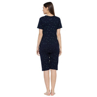Mack Jonney Blue Women's Night Suit