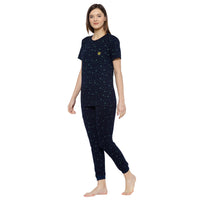 Mack Jonney Blue Women's Night Suit