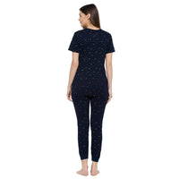 Mack Jonney Blue Women's Night Suit