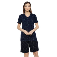 Mack Jonney Blue Women's Night Suit