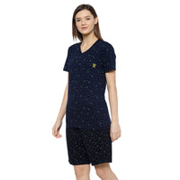 Mack Jonney Blue Women's Night Suit