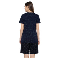 Mack Jonney Blue Women's Night Suit