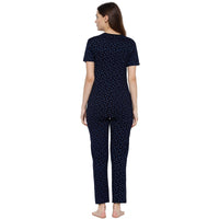 Mack Jonney Blue Women's Night Suit