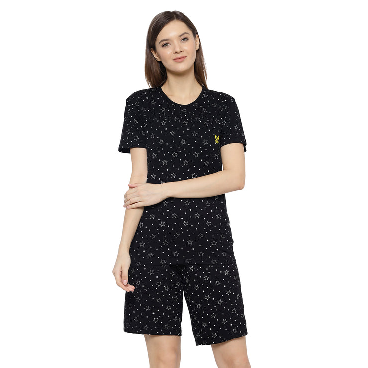 Mack Jonney Black Women's Night Suit