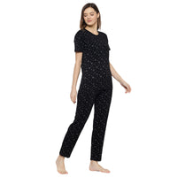 Mack Jonney Black Women's Night Suit