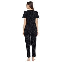 Mack Jonney Black Women's Night Suit