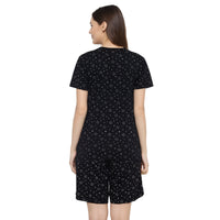 Mack Jonney Black Women's Night Suit