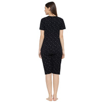 Mack Jonney Black Women's Night Suit