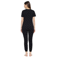Mack Jonney Black Women's Night Suit