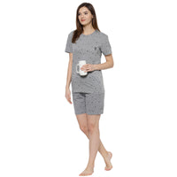 Mack Jonney Grey Women's Night Suit