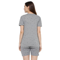 Mack Jonney Grey Women's Night Suit