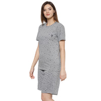 Mack Jonney Grey Women's Night Suit
