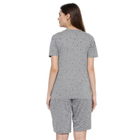 Mack Jonney Grey Women's Night Suit