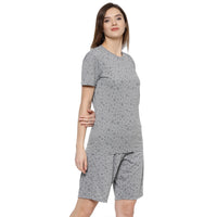 Mack Jonney Grey Women's Night Suit