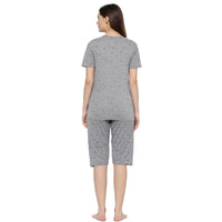 Mack Jonney Grey Women's Night Suit
