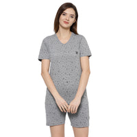 Mack Jonney Grey Women's Night Suit