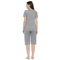 Mack Jonney Grey Women's Night Suit