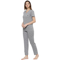 Mack Jonney Grey Women's Night Suit