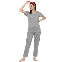 Mack Jonney Grey Women's Night Suit