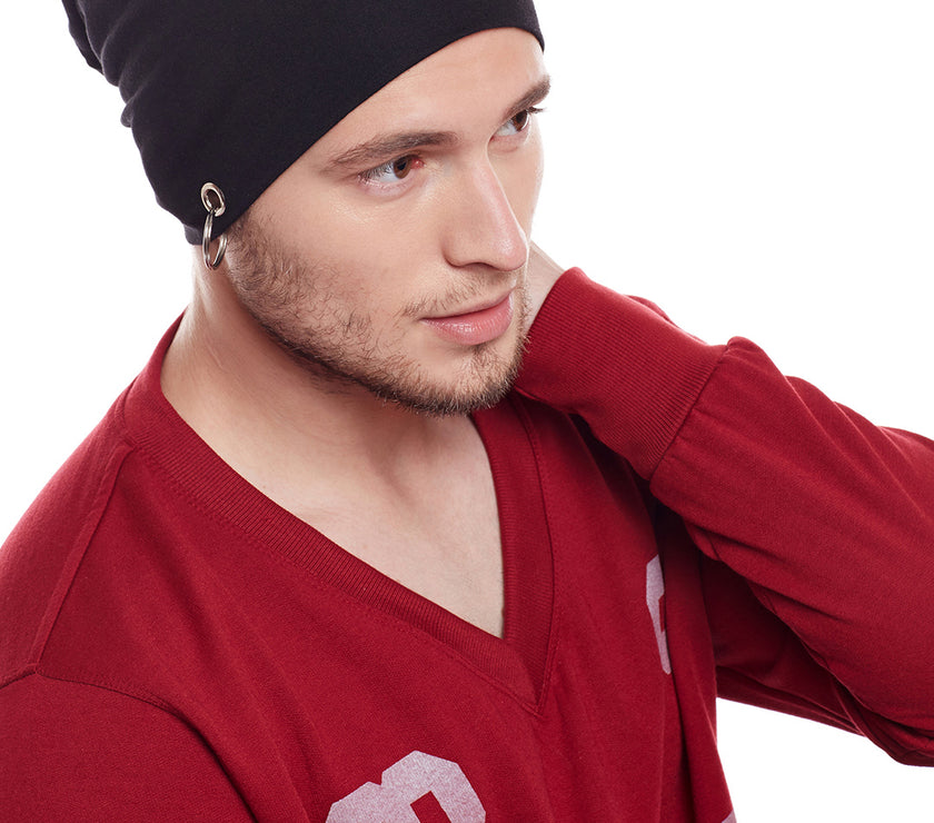 Mack Jonney Black colour caps for Men
