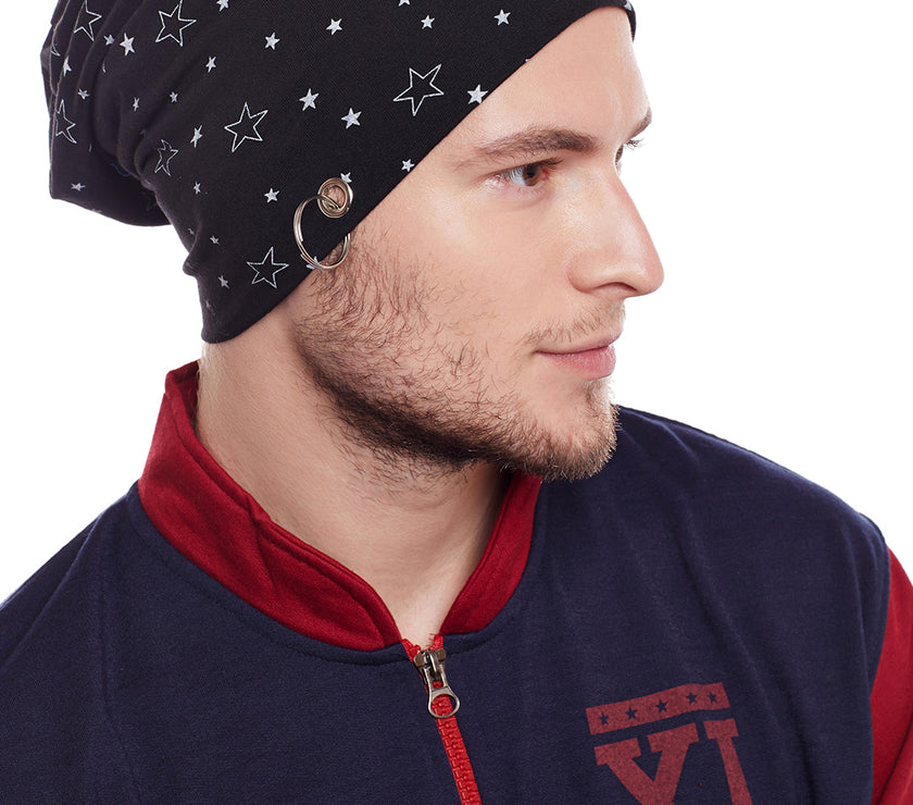 Mack Jonney Black colour caps for Men