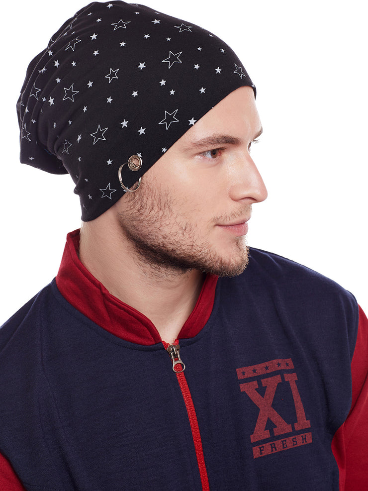 Mack Jonney Black colour caps for Men