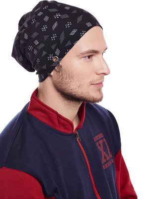 Mack Jonney Black colour caps for Men