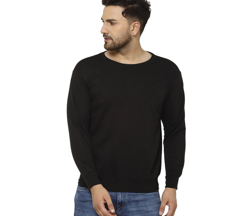 Mack Jonney Fleece Round Neck Sweatshirt for Men