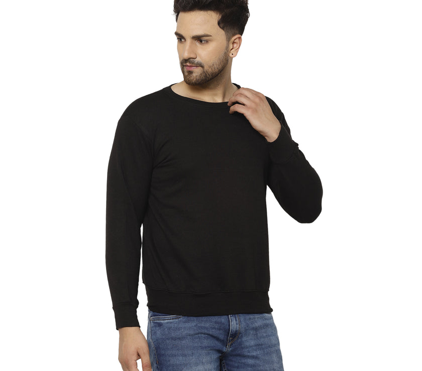 Mack Jonney Fleece Round Neck Sweatshirt for Men