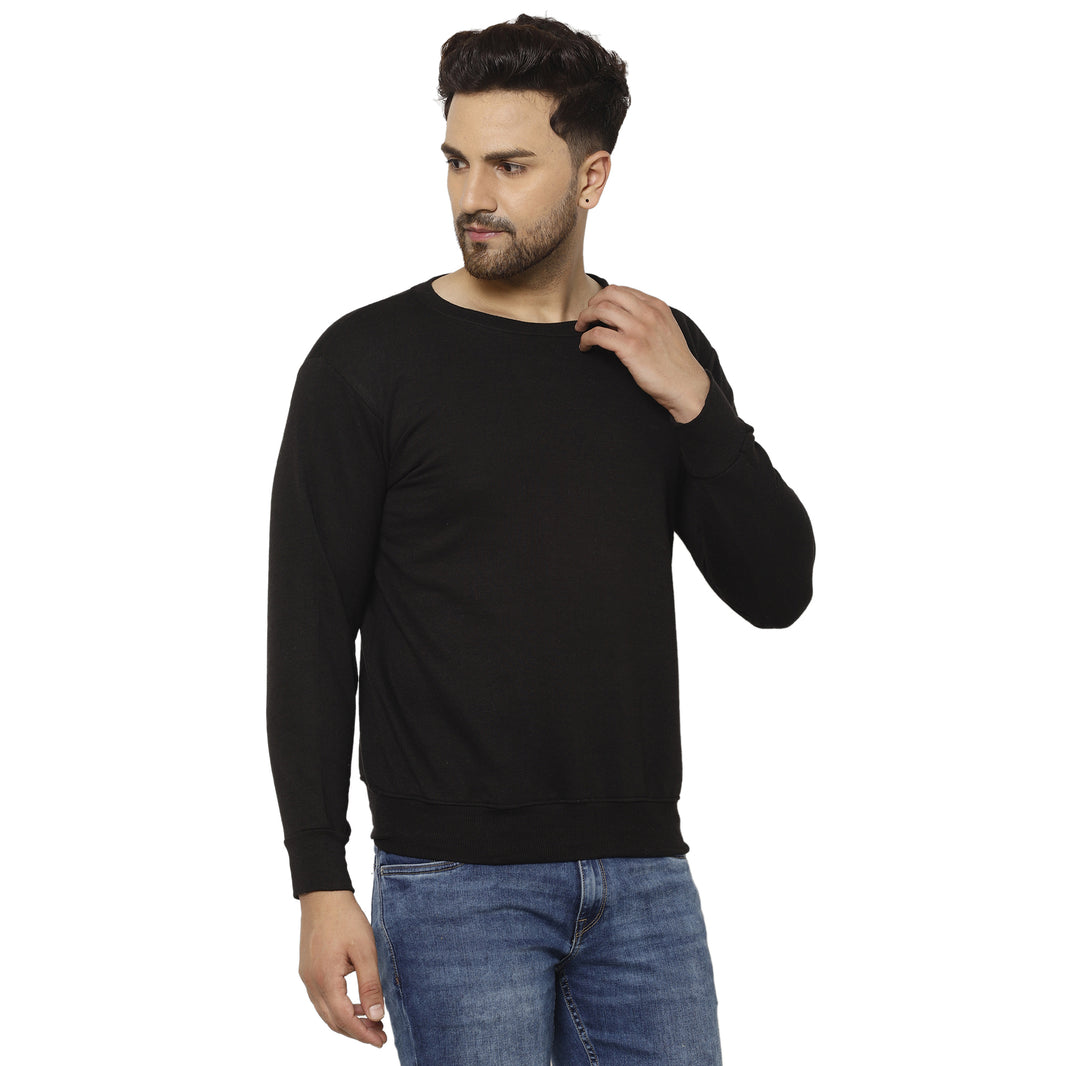 Mack Jonney Fleece Round Neck Sweatshirt for Men