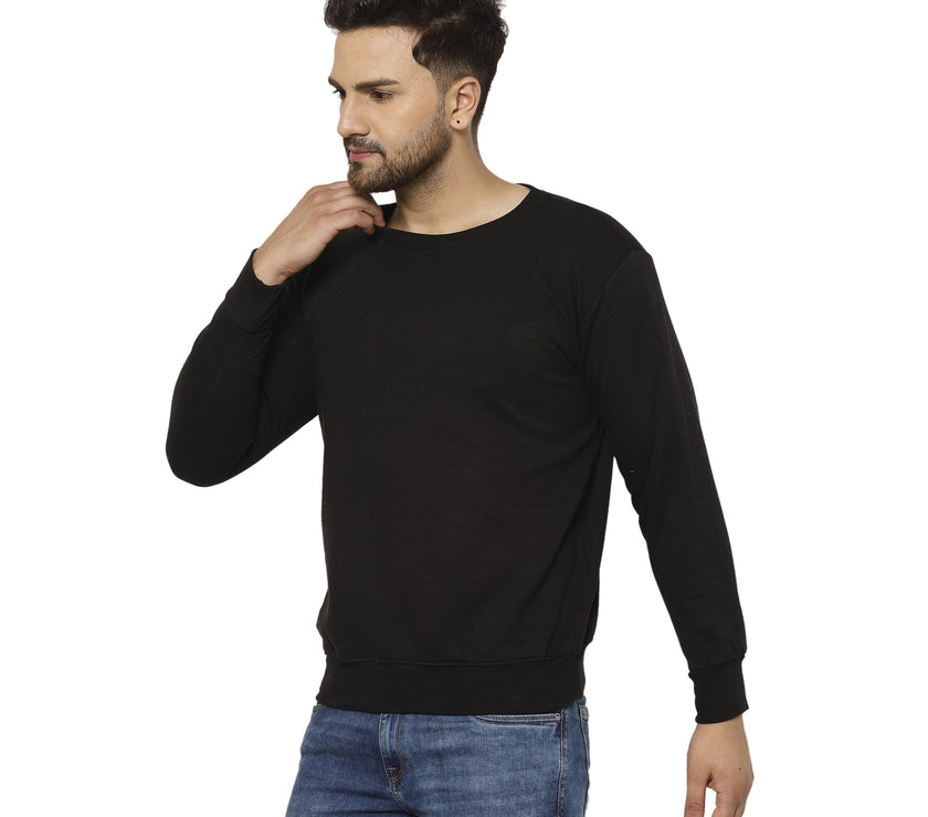 Mack Jonney Fleece Round Neck Sweatshirt for Men