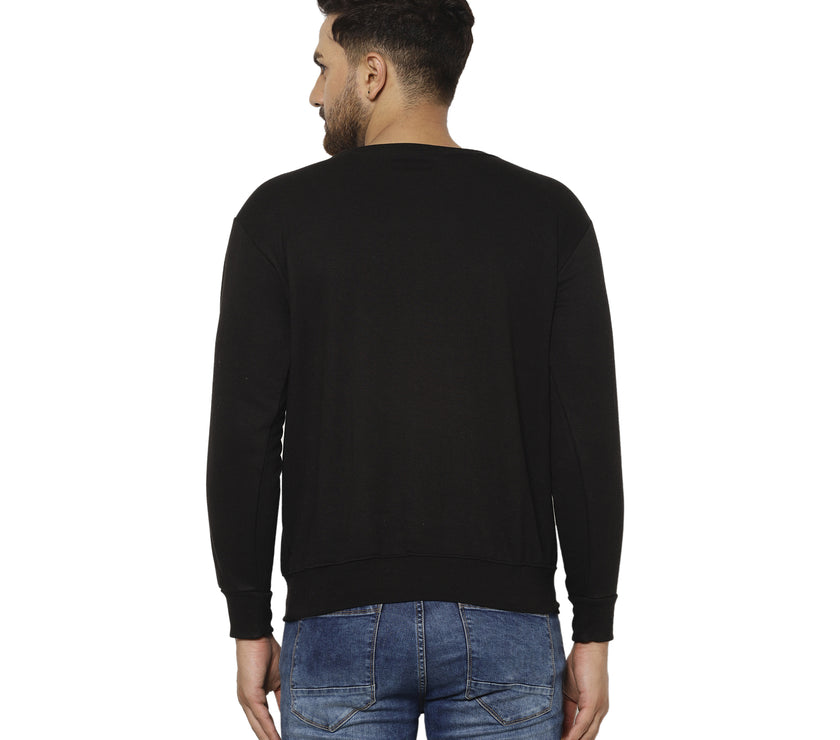Mack Jonney Fleece Round Neck Sweatshirt for Men