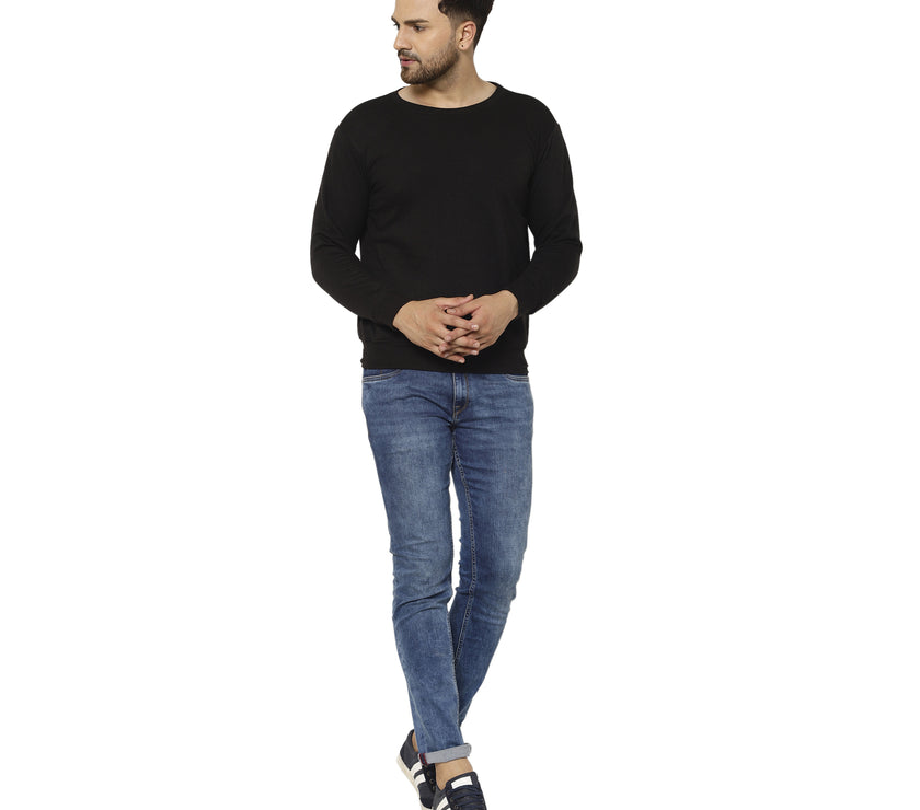 Mack Jonney Fleece Round Neck Sweatshirt for Men