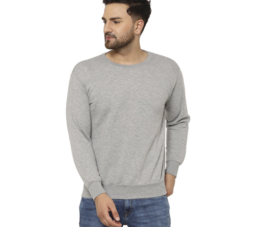Mack Jonney Fleece Round Neck Sweatshirt for Men