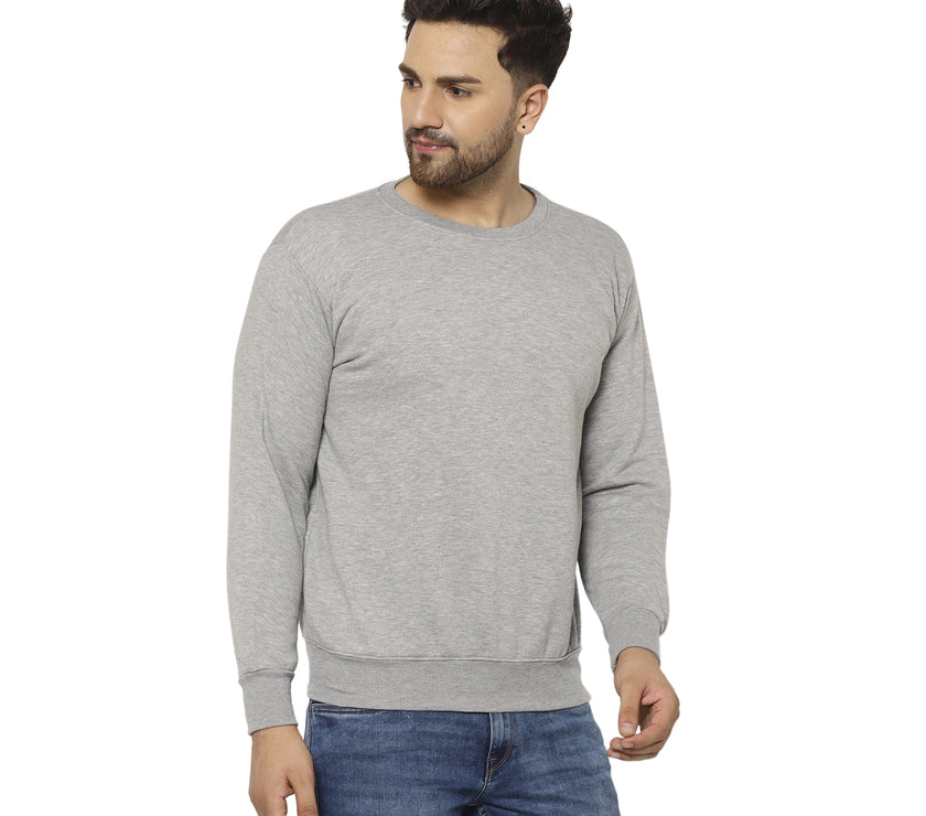 Mack Jonney Fleece Round Neck Sweatshirt for Men