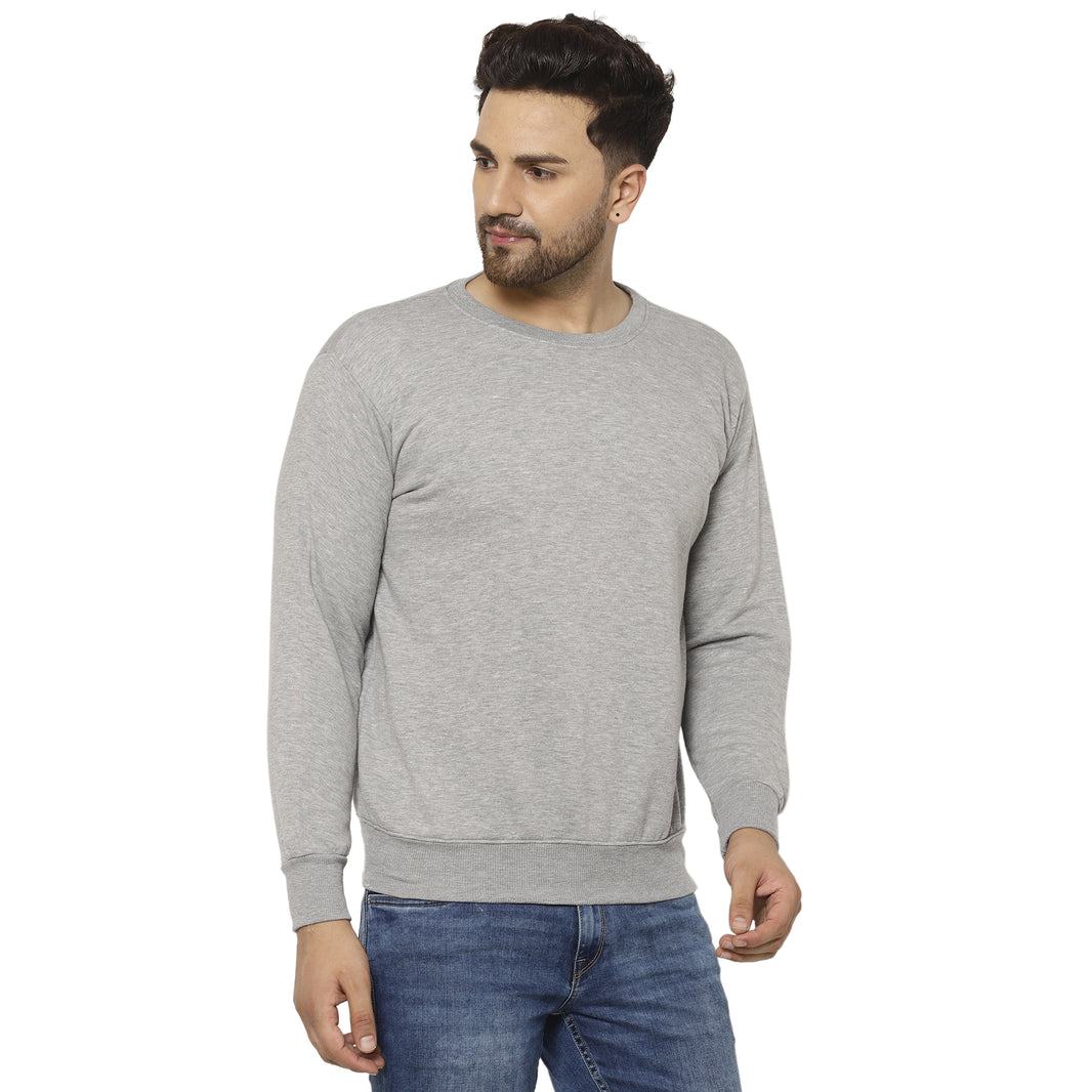 Mack Jonney Fleece Round Neck Sweatshirt for Men