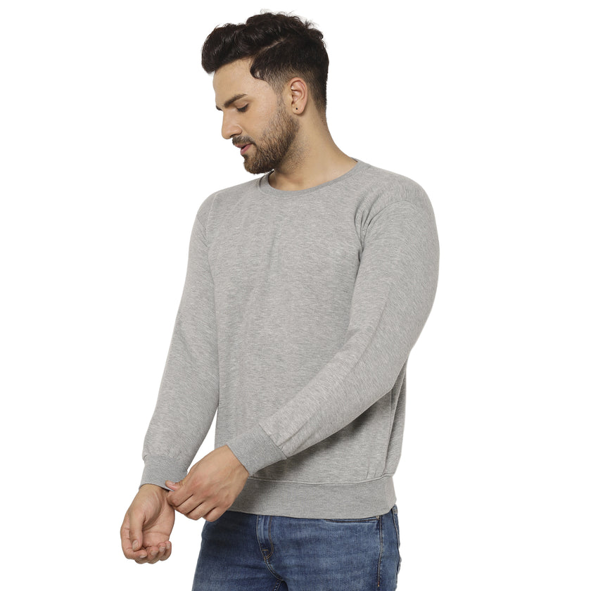 Mack Jonney Fleece Round Neck Sweatshirt for Men