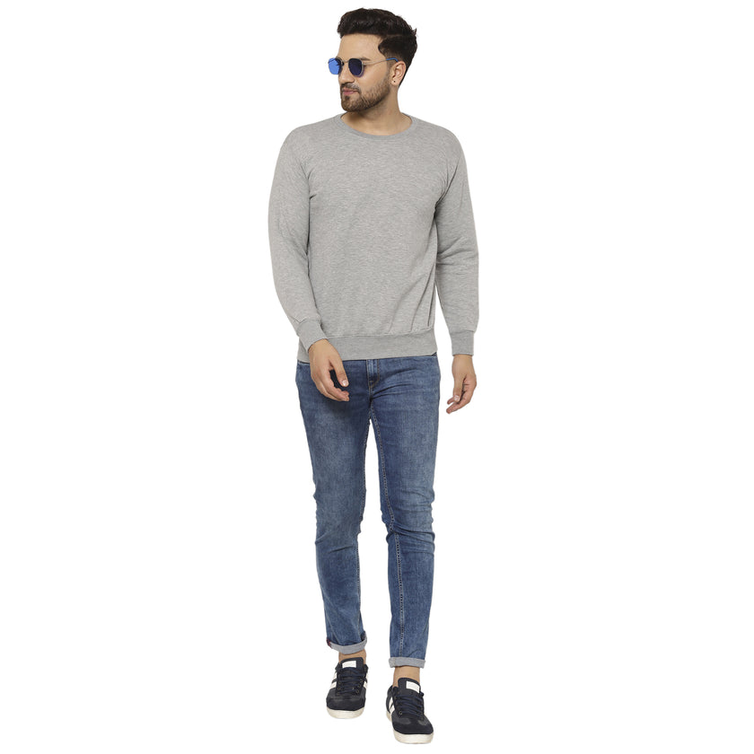 Mack Jonney Fleece Round Neck Sweatshirt for Men