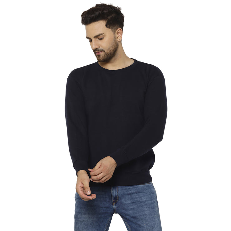 Mack Jonney Fleece Round Neck Sweatshirt for Men