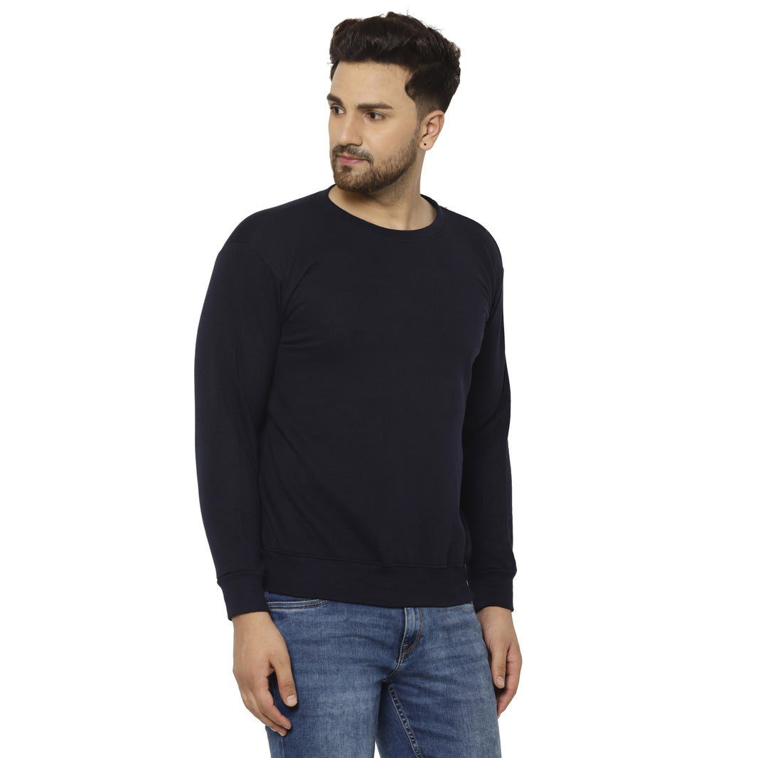 Mack Jonney Fleece Round Neck Sweatshirt for Men