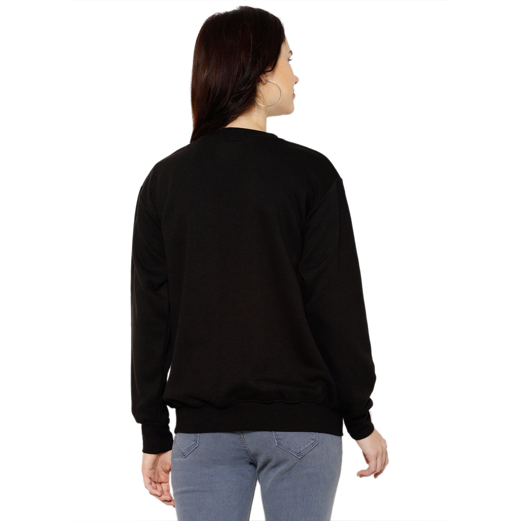 Mack Jonney Fleece Round Neck Sweatshirt for Women