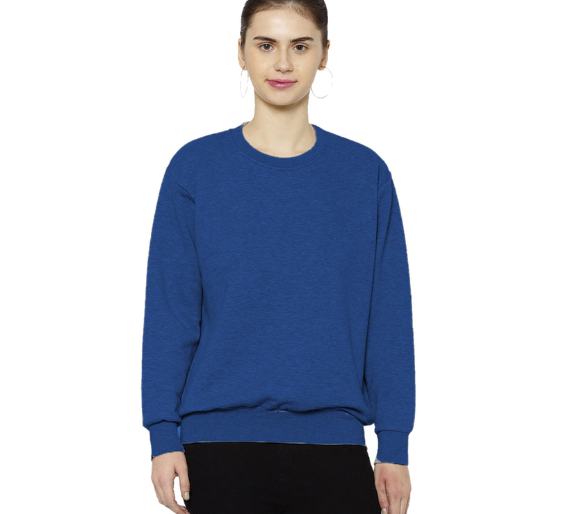 Mack Jonney Fleece Round Neck Sweatshirt for Women