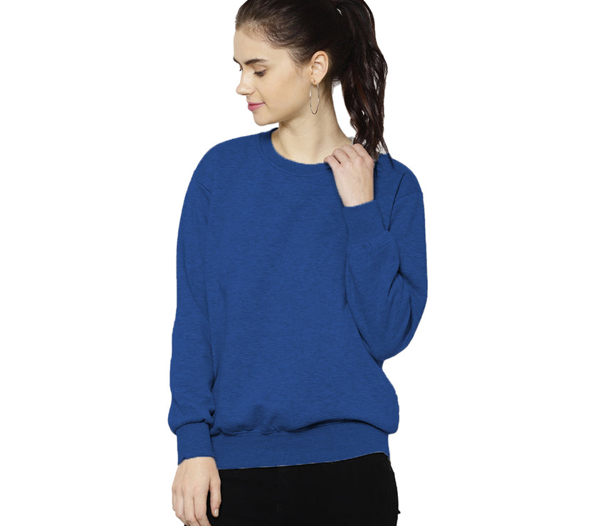 Mack Jonney Fleece Round Neck Sweatshirt for Women