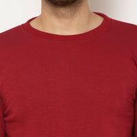 Mack Jonney Fleece Round Neck Sweatshirt for Men