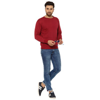 Mack Jonney Fleece Round Neck Sweatshirt for Men