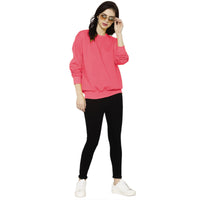 Mack Jonney Fleece Round Neck Sweatshirt for Women