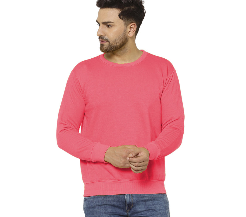 Mack Jonney Fleece Round Neck Sweatshirt for Men