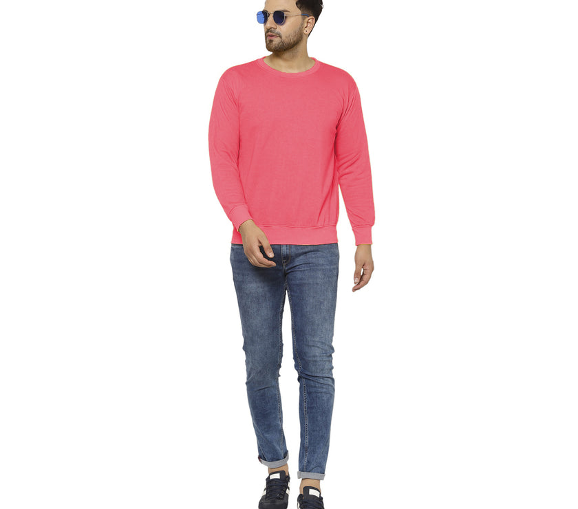 Mack Jonney Fleece Round Neck Sweatshirt for Men