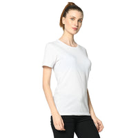 Mack Jonney White Color  Tshirt For Women